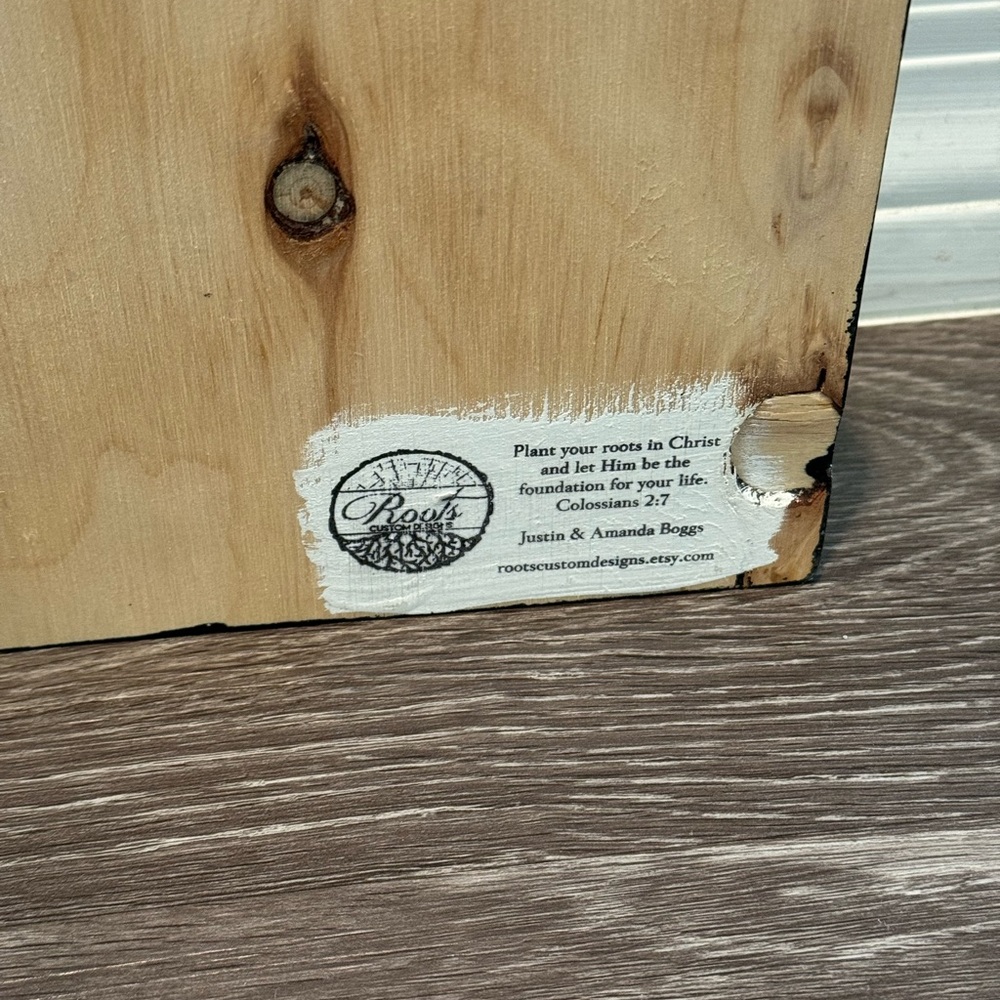 My first day of School Custom sign made of real wood by Roots Custom Designs - Picture 4 of 6